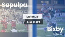 Matchup: Sapulpa vs. Bixby  2019