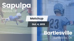 Matchup: Sapulpa vs. Bartlesville  2019