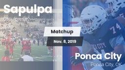 Matchup: Sapulpa vs. Ponca City  2019