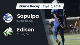 Recap: Sapulpa  vs. Edison  2019