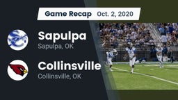 Recap: Sapulpa  vs. Collinsville  2020