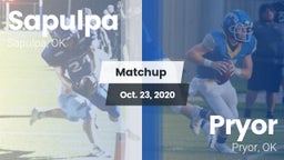 Matchup: Sapulpa vs. Pryor  2020