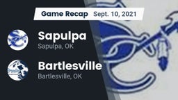 Recap: Sapulpa  vs. Bartlesville  2021