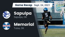 Recap: Sapulpa  vs. Memorial  2021