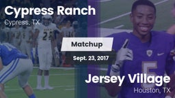 Matchup: Cypress Ranch High vs. Jersey Village  2017