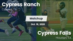 Matchup: Cypress Ranch High vs. Cypress Falls  2020