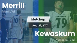 Matchup: Merrill  vs. Kewaskum  2017