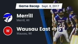 Recap: Merrill  vs. Wausau East -HS's 2017