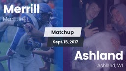 Matchup: Merrill  vs. Ashland  2017