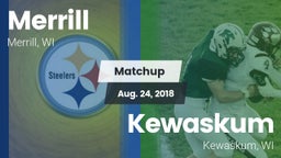 Matchup: Merrill  vs. Kewaskum  2018
