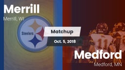 Matchup: Merrill  vs. Medford  2018