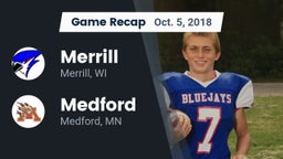 Recap: Merrill  vs. Medford  2018