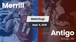 Matchup: Merrill  vs. Antigo  2019