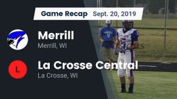 Recap: Merrill  vs. La Crosse Central  2019