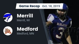 Recap: Merrill  vs. Medford  2019