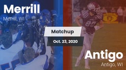 Matchup: Merrill  vs. Antigo  2020