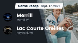Recap: Merrill  vs. Lac Courte Oreilles  2021
