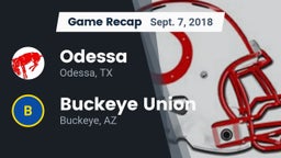 Recap: Odessa  vs. Buckeye Union  2018