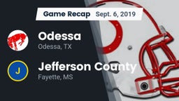 Recap: Odessa  vs. Jefferson County  2019