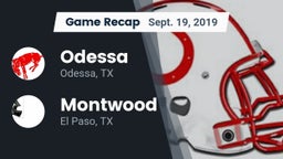 Recap: Odessa  vs. Montwood  2019
