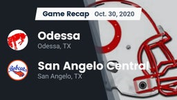 Recap: Odessa  vs. San Angelo Central  2020