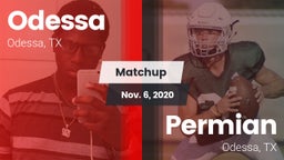 Matchup: Odessa  vs. Permian  2020