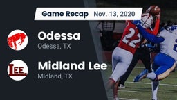 Recap: Odessa  vs. Midland Lee  2020