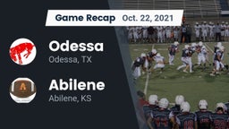 Recap: Odessa  vs. Abilene  2021