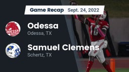 Recap: Odessa  vs. Samuel Clemens  2022