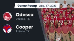 Recap: Odessa  vs. Cooper  2023