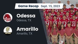 Recap: Odessa  vs. Amarillo  2023