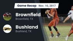 Recap: Brownfield  vs. Bushland  2017
