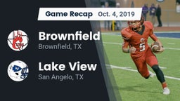 Recap: Brownfield  vs. Lake View  2019