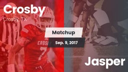 Matchup: Crosby  vs. Jasper  2017