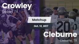 Matchup: Crowley  vs. Cleburne  2017