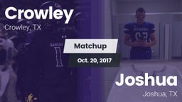 Matchup: Crowley  vs. Joshua  2017