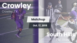 Matchup: Crowley  vs. South Hills  2019
