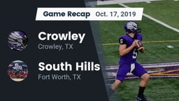 Recap: Crowley  vs. South Hills  2019