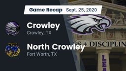 Recap: Crowley  vs. North Crowley  2020