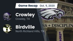 Recap: Crowley  vs. Birdville  2020