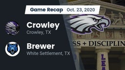 Recap: Crowley  vs. Brewer  2020