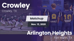 Matchup: Crowley  vs. Arlington Heights  2020