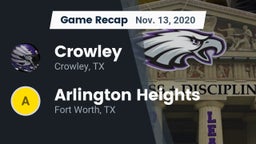 Recap: Crowley  vs. Arlington Heights  2020