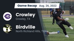 Recap: Crowley  vs. Birdville  2022