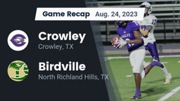 Recap: Crowley  vs. Birdville  2023