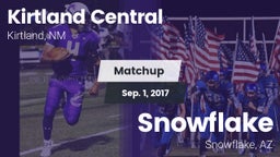 Matchup: Kirtland Central vs. Snowflake  2017