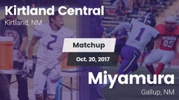 Matchup: Kirtland Central vs. Miyamura  2017