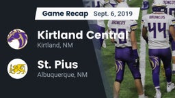 Recap: Kirtland Central  vs. St. Pius  2019