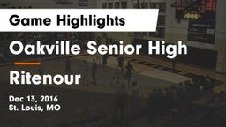 Oakville Senior High vs Ritenour  Game Highlights - Dec 13, 2016