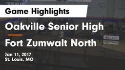 Oakville Senior High vs Fort Zumwalt North  Game Highlights - Jan 11, 2017